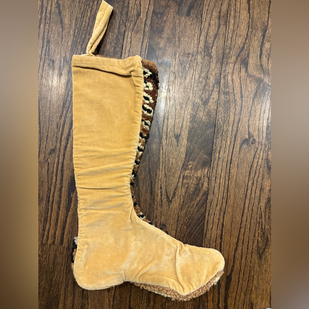 Hooked Wool Hunting Boot Stocking - Picture 3 of 7